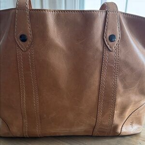 Frye Tan Leather Shoulder Bag